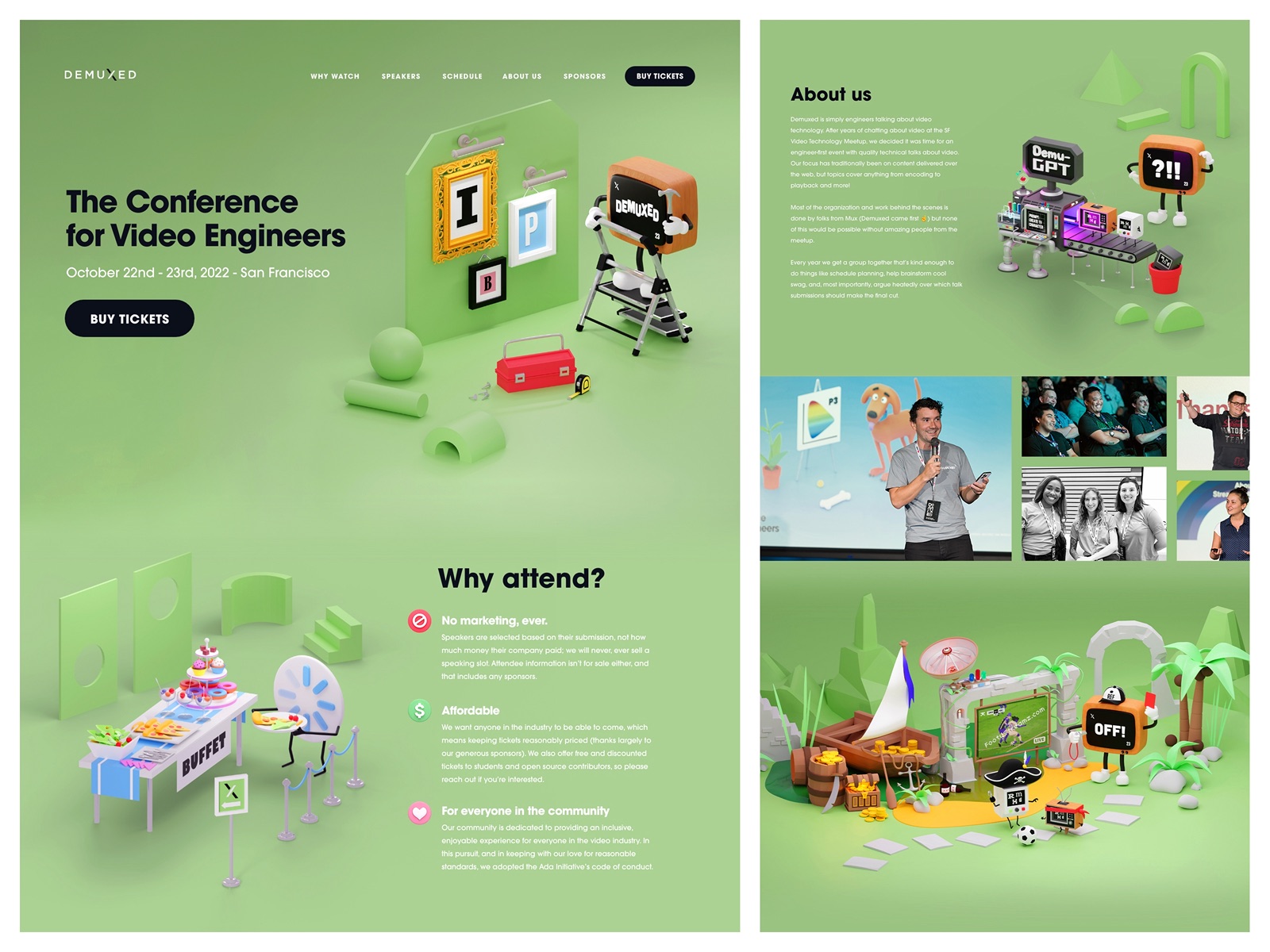 Demuxed 2023 website