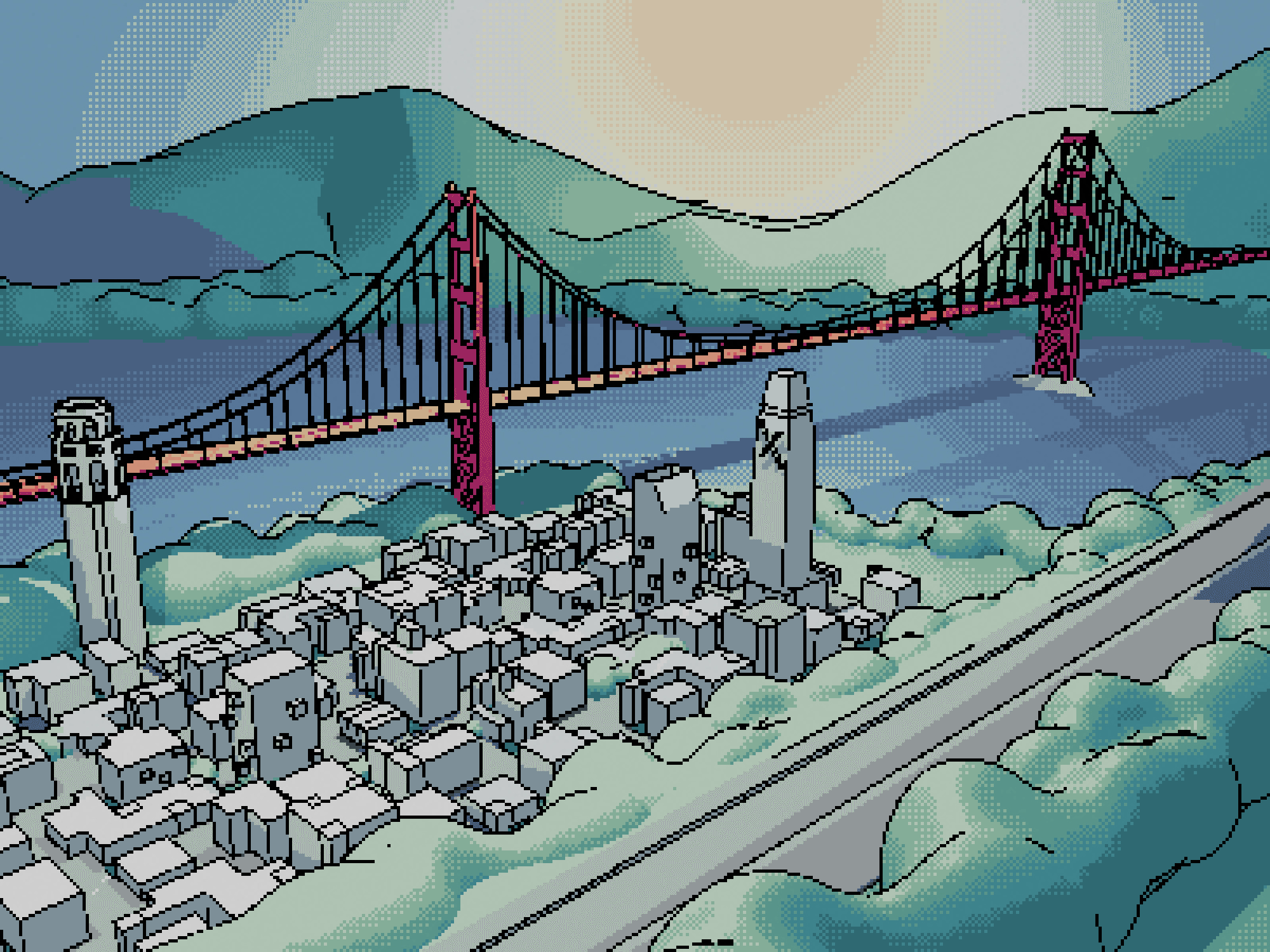 Early pixel art animation test