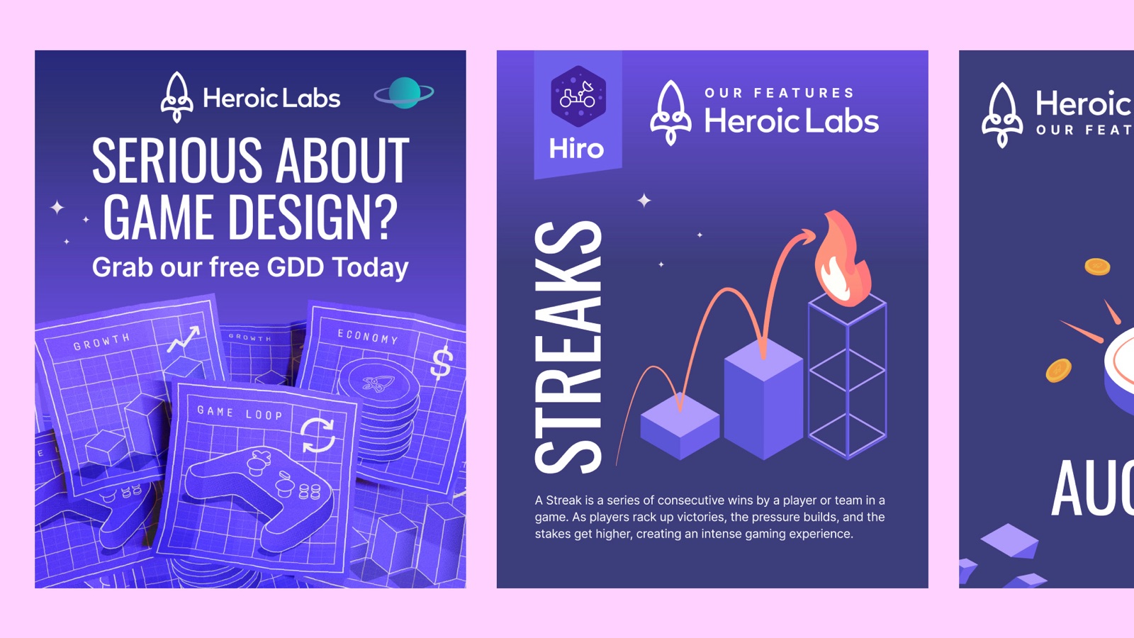 Heroic Labs design work