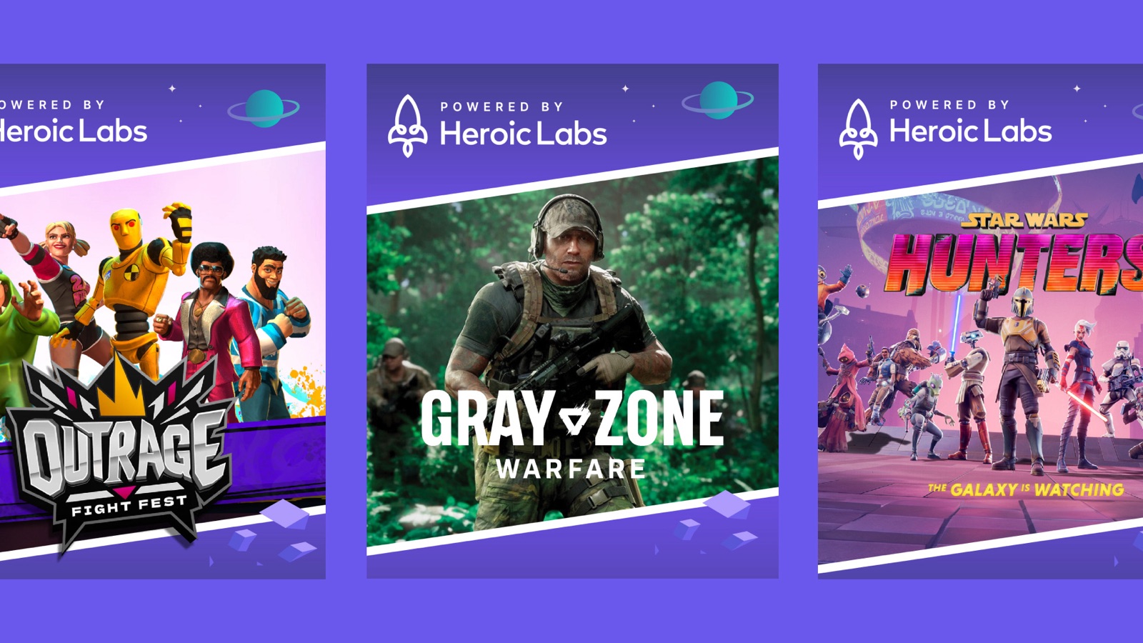 Heroic Labs social media posts