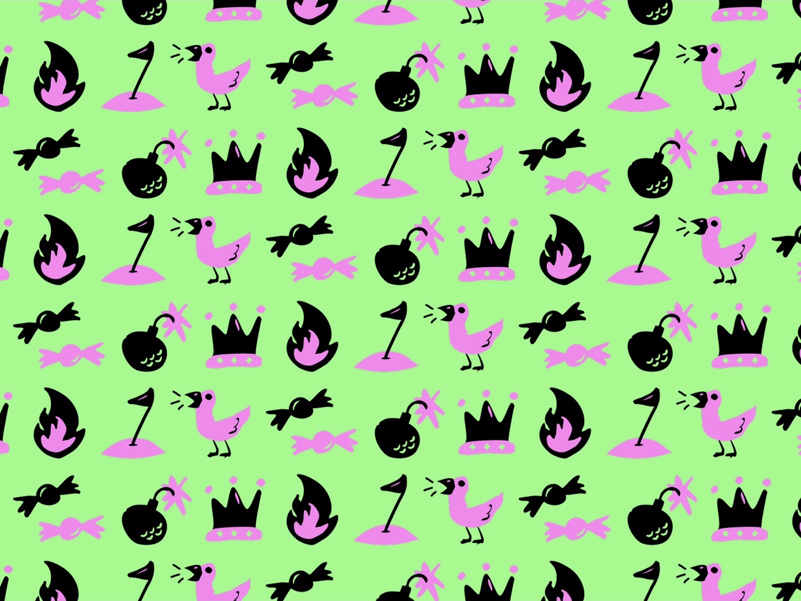 Club Candy icon pattern